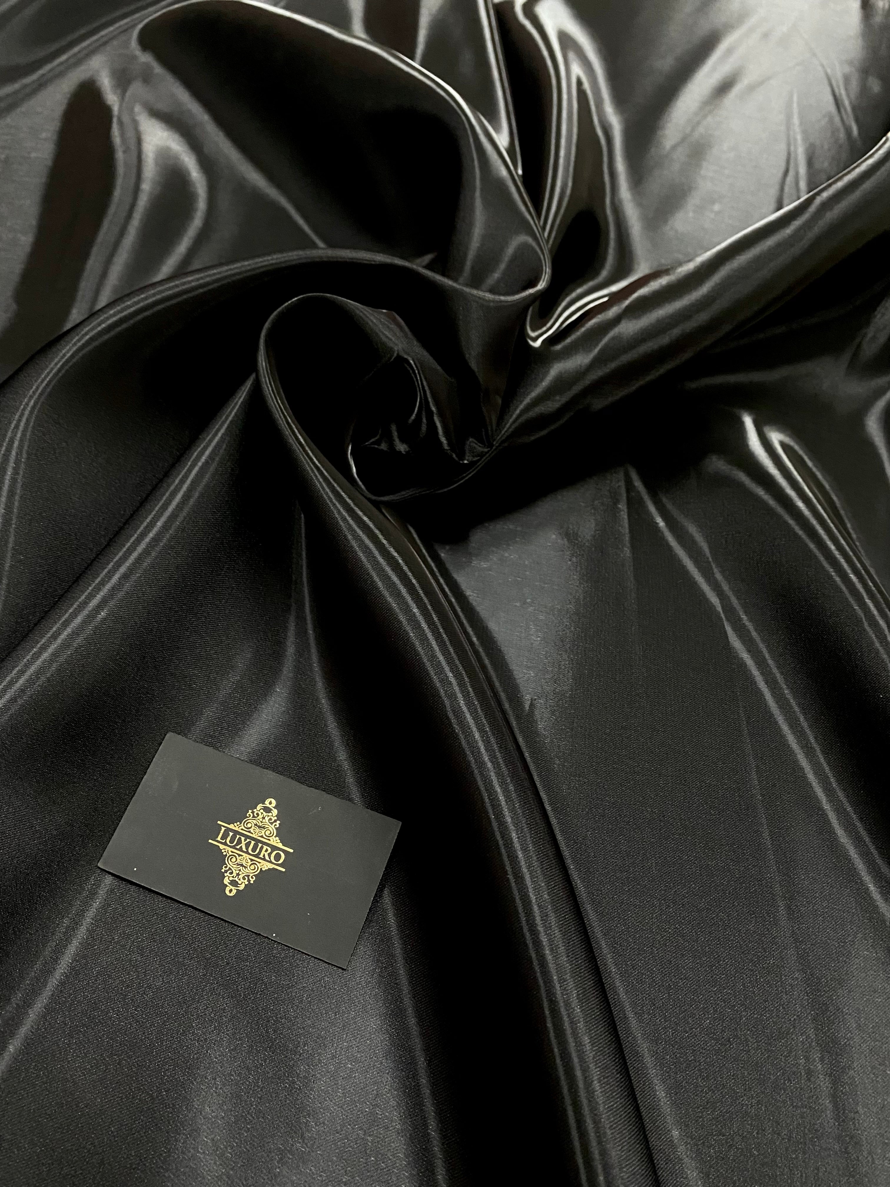 Satin Lichid Fix Negru