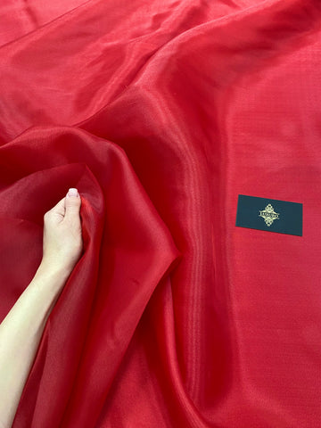 Organza Gyöngyházvörös Élénk - 3 m Szélesség