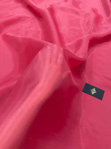 Organza Gyöngyházvörös Világos - 3 m Szélesség
