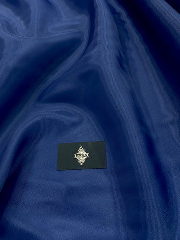 Organza Sidefata Bleumarin -  3 m Latime
