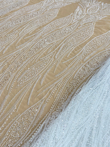 Dantela Couture Diamond gyöngyös, gyöngyökkel és flitterekkel díszített panellel