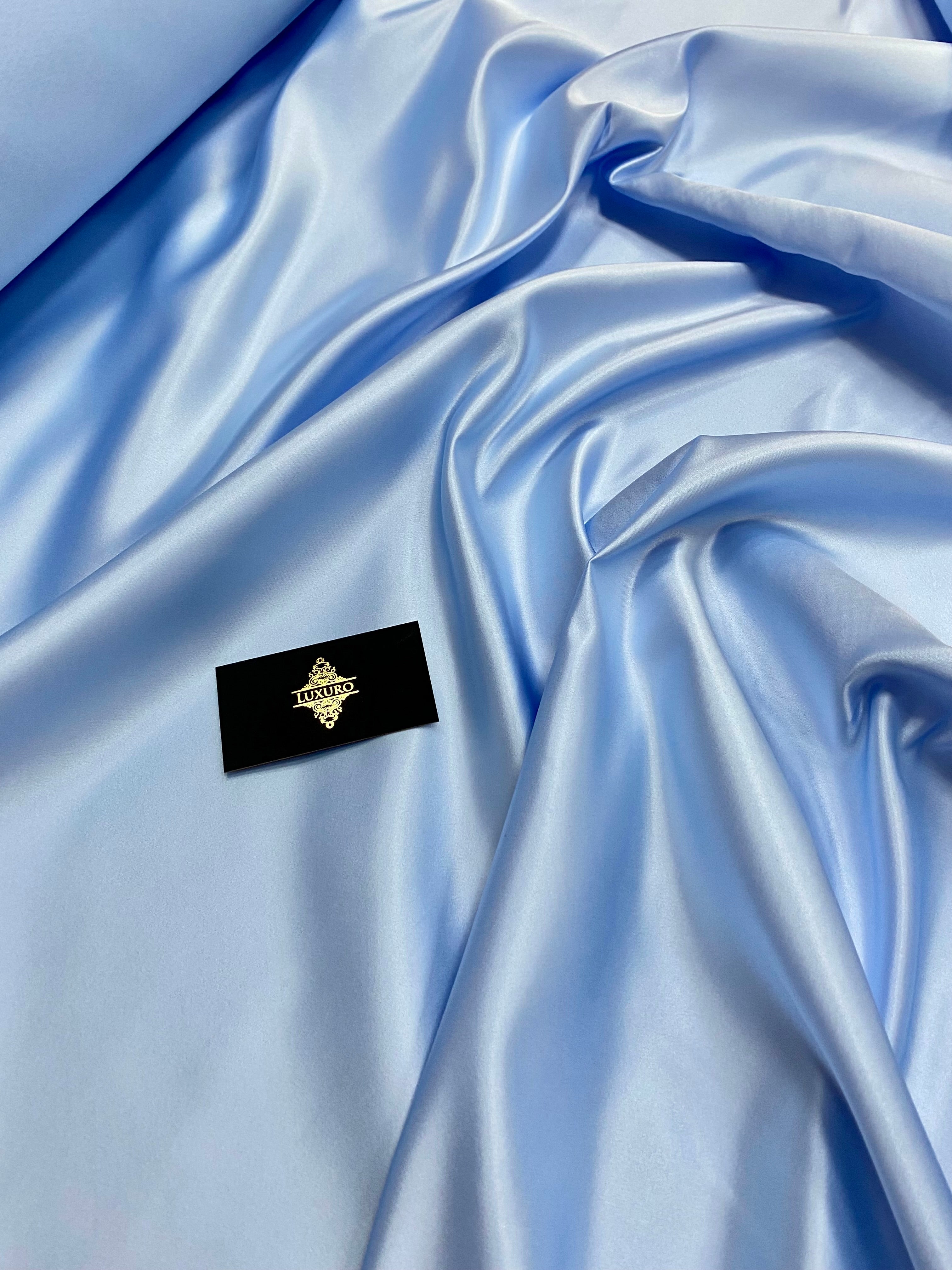 Tafta Fixa Premium Sidefata Baby Blue