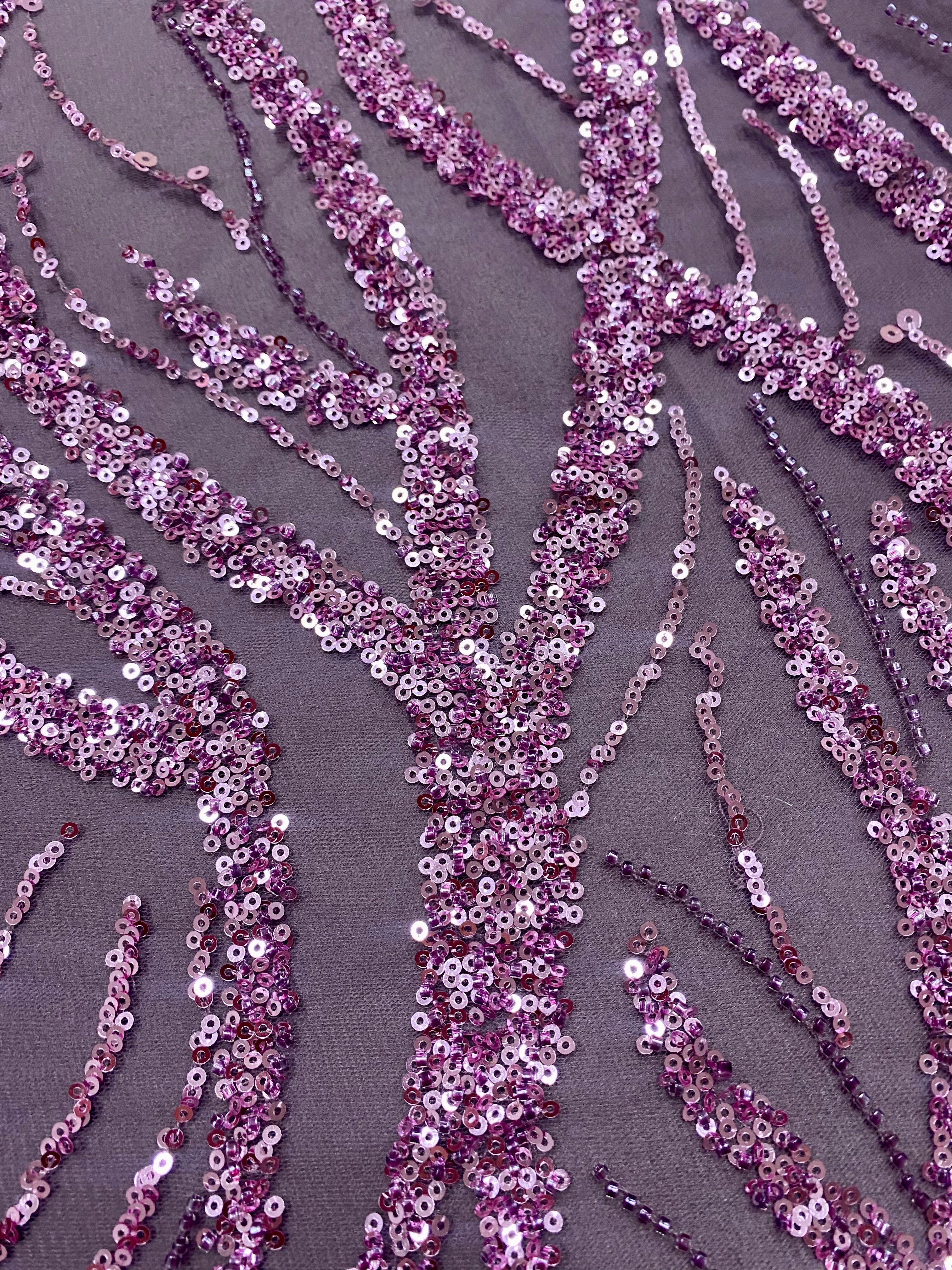 Dantela Couture Por, Gyöngyökkel és Flitterekkel