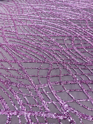 Dantela Couture Por alakú por, gyöngyökkel és flitterekkel