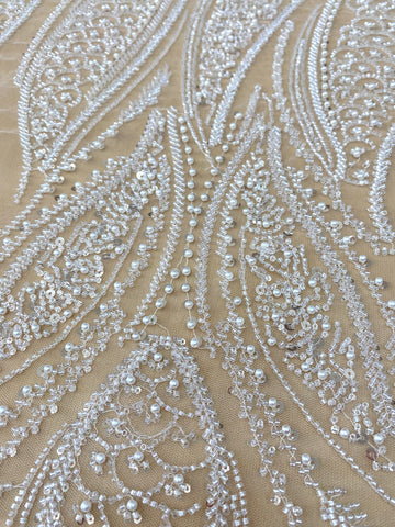 Dantela Couture Diamond gyöngyös, gyöngyökkel és flitterekkel díszített panellel