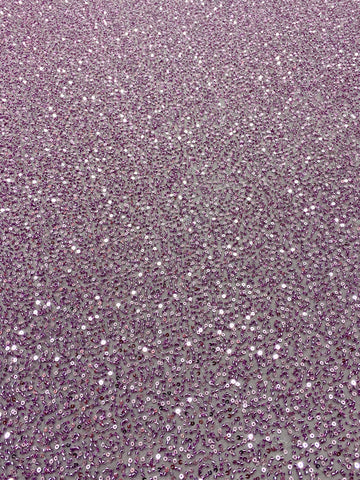 Dantela Couture Pudra cu Model General, cu Margele si Paiete