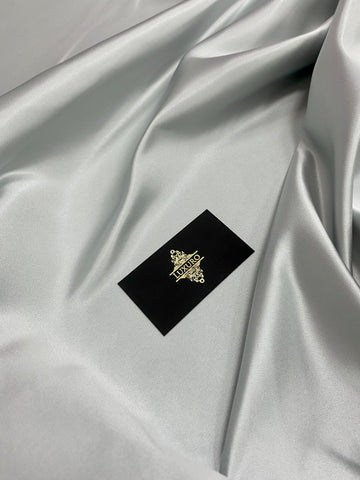 Tafta Fixa Premium Sidefata Argintie