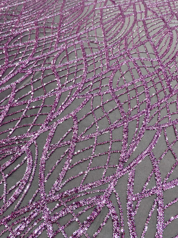 Dantela Couture Por alakú por, gyöngyökkel és flitterekkel