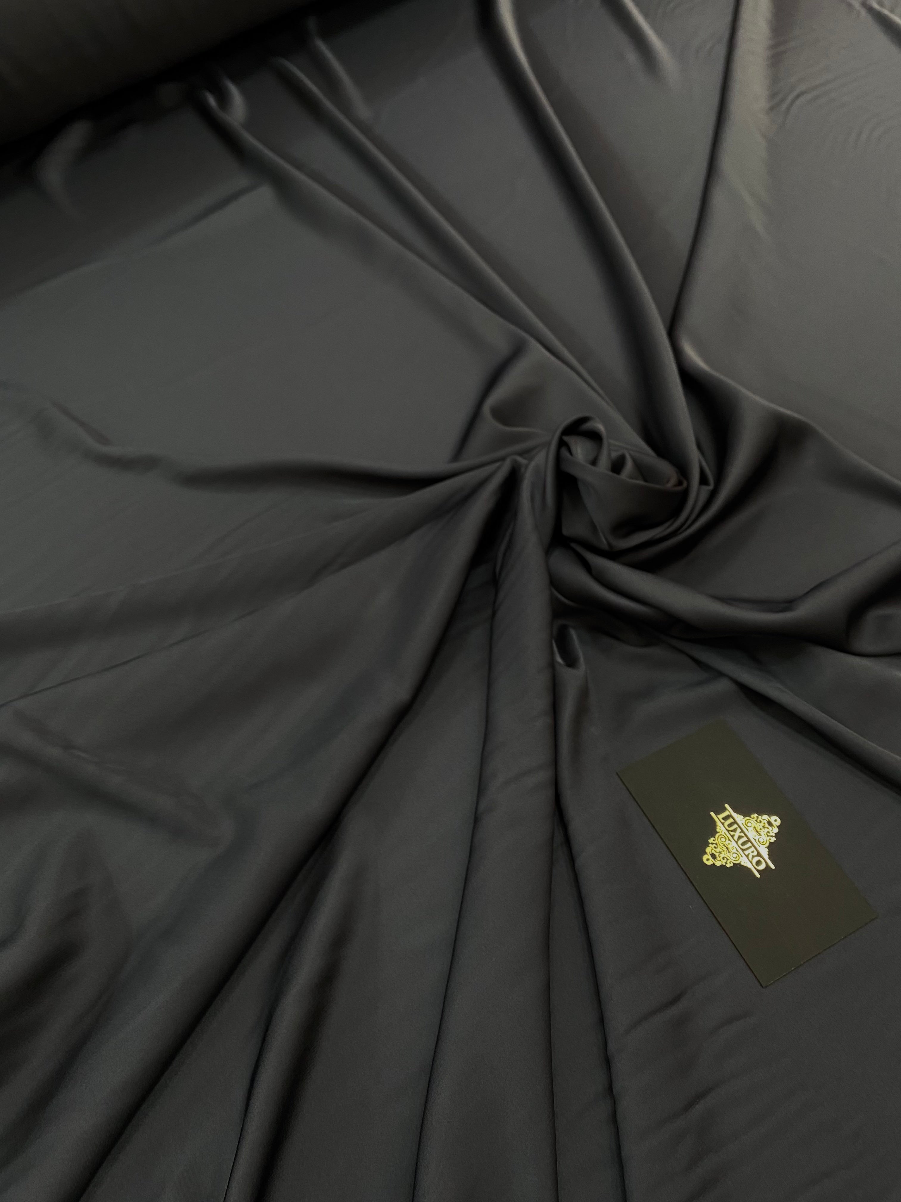Satin Elastic Matasos Premium Gri Antracit
