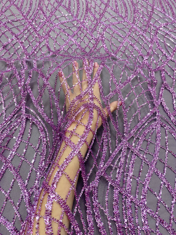 Dantela Couture Por alakú por, gyöngyökkel és flitterekkel