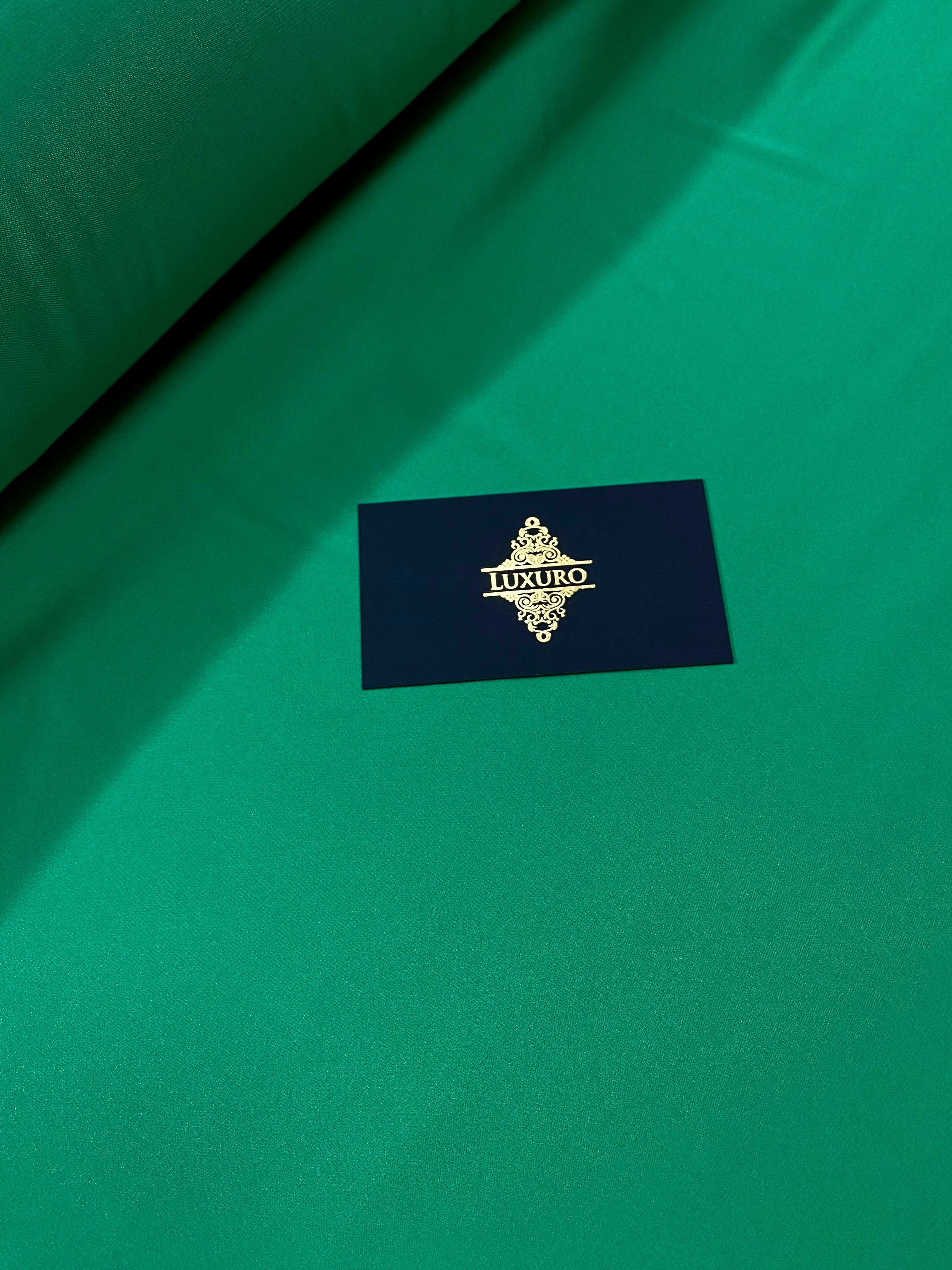 Szatén Rugalmas Selymes Prémium Zöld