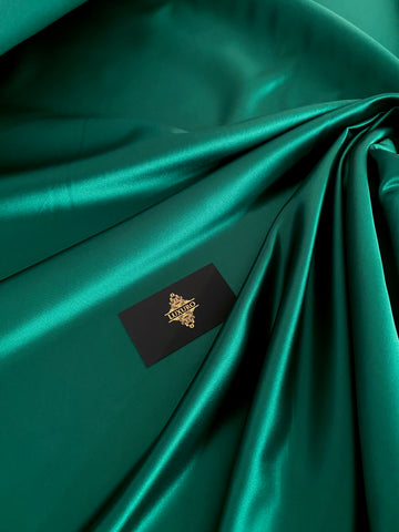 Tafta Fixa Premium Sidefata Verde Smarald