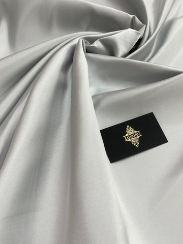 Tafta Fixa Premium Sidefata Argintie