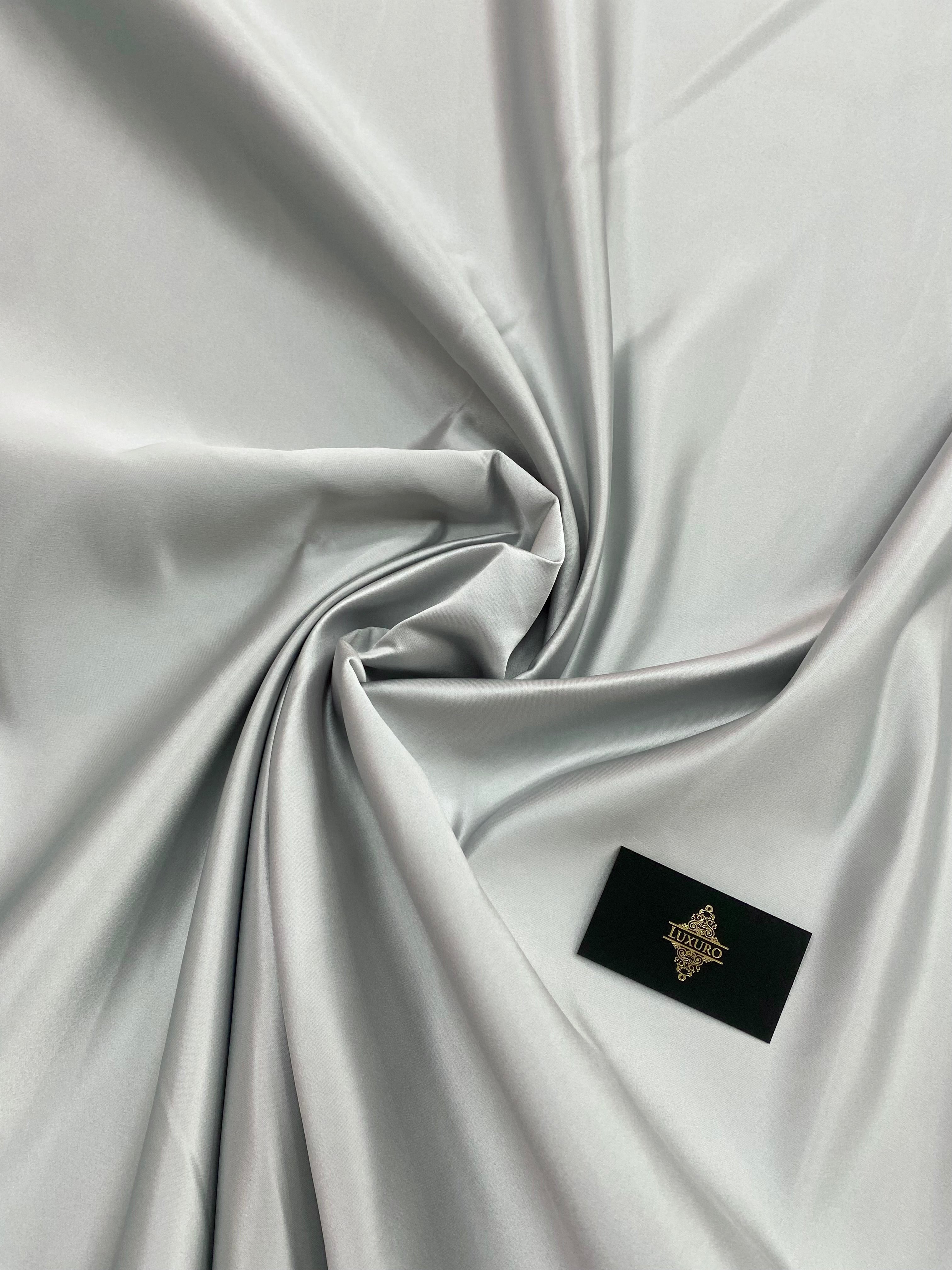 Tafta Fixa Premium Sidefata Argintie