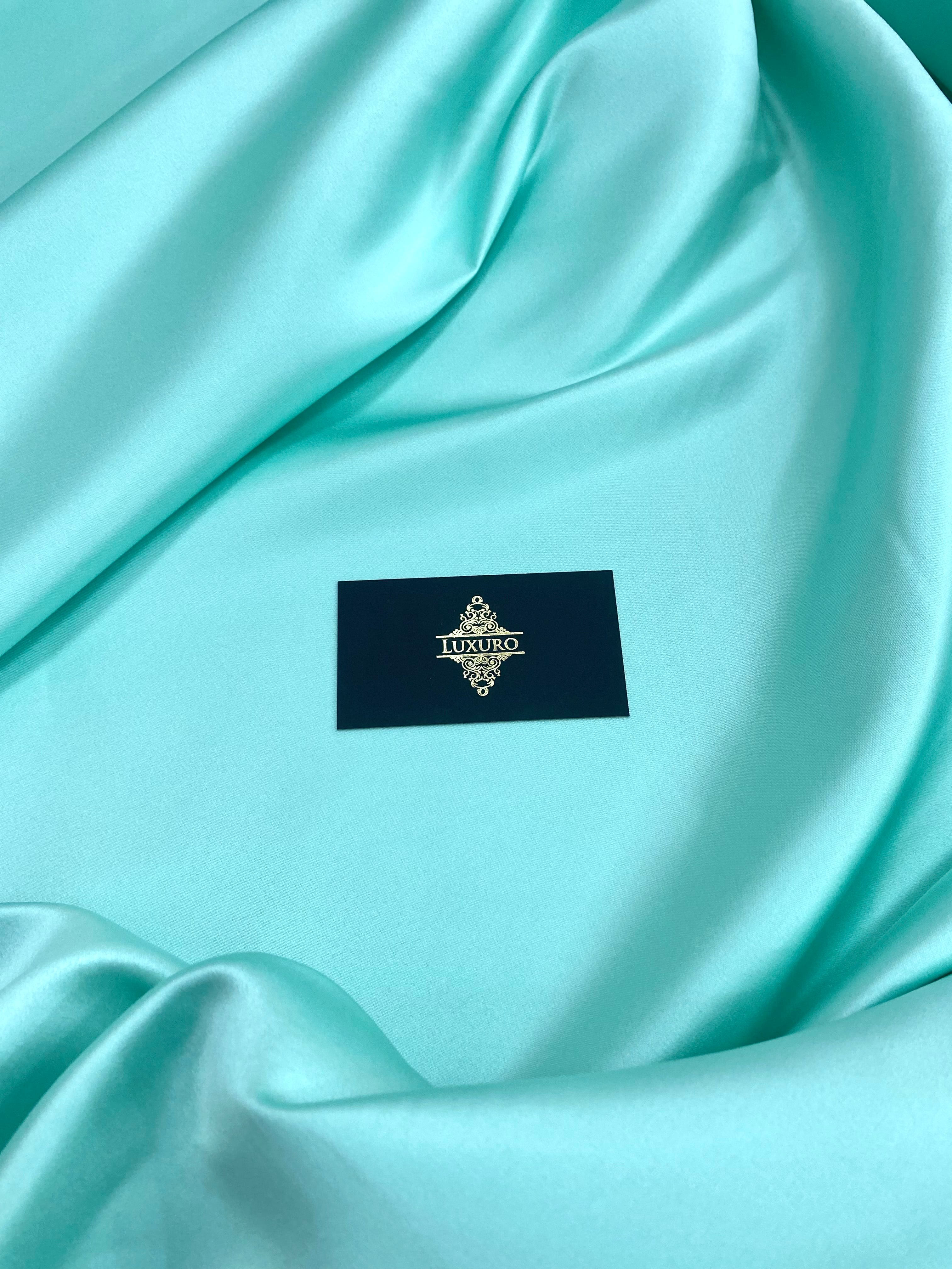 Tafta Fixa Premium Sidefata Turcoaz