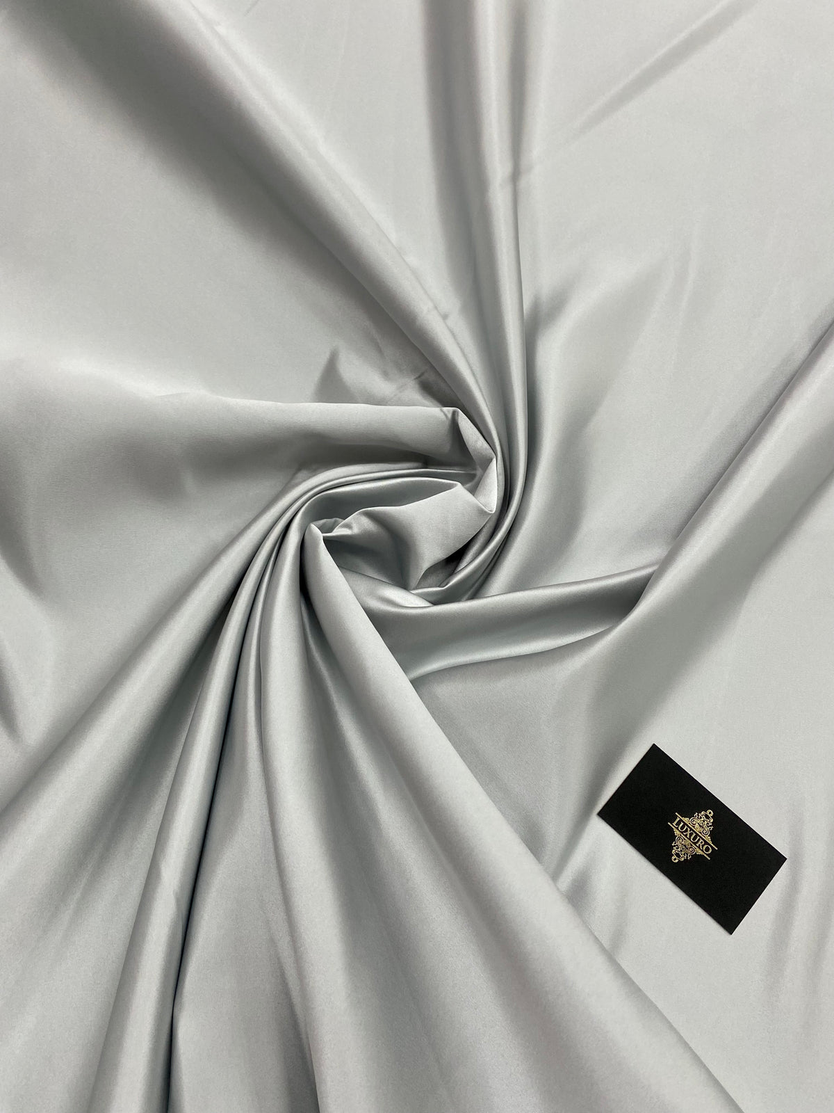 Tafta Fixa Premium Sidefata Argintie