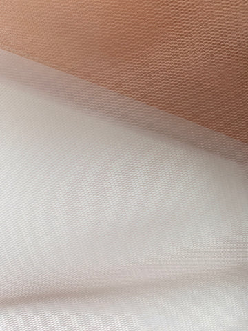Tüll Klasszik Latte - 3 m Szélesség