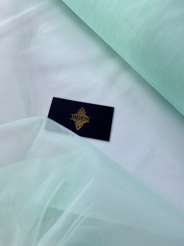 Tulle Clasic Verde Menta Deschis - 3 m Latime