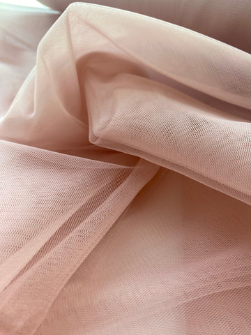 Tulle Clasic Nude Rose - 3 m Latime