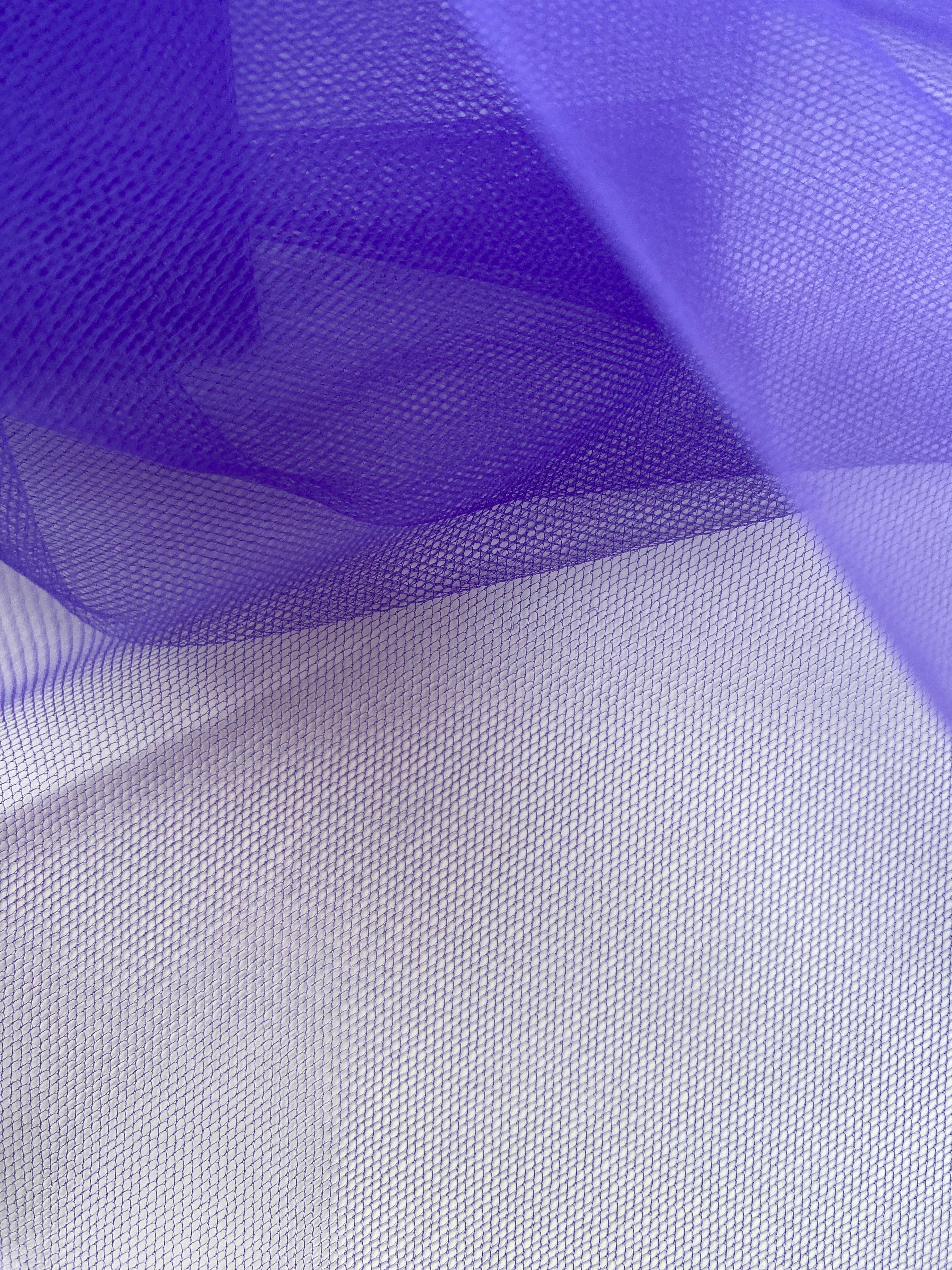 Tüll Klasszikus Indigo - 3 m Szélesség
